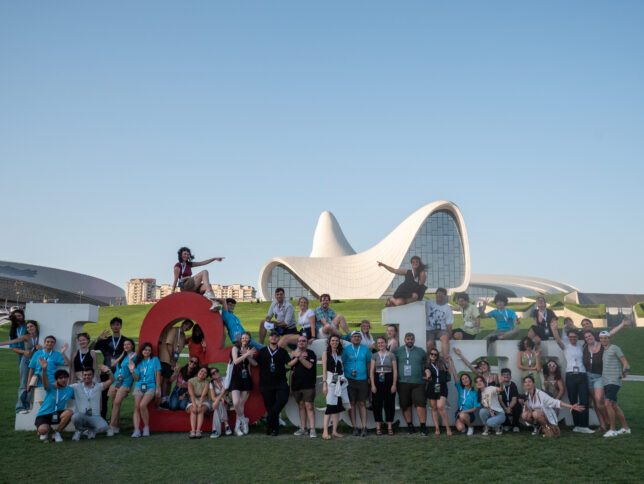 Baku 2023 · Delegates at the Heydar Aliyev Center