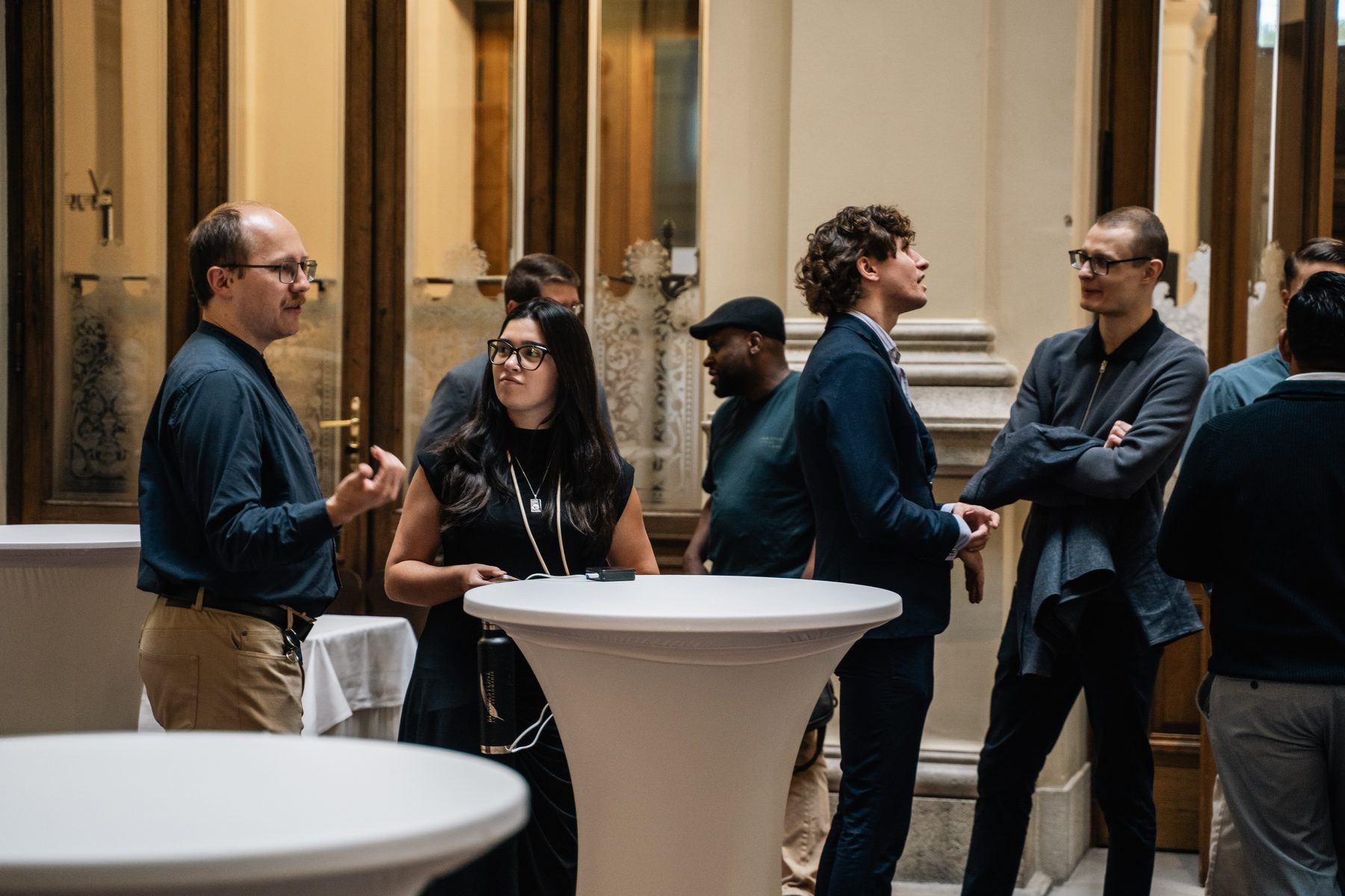 Networking at Palais Epstein